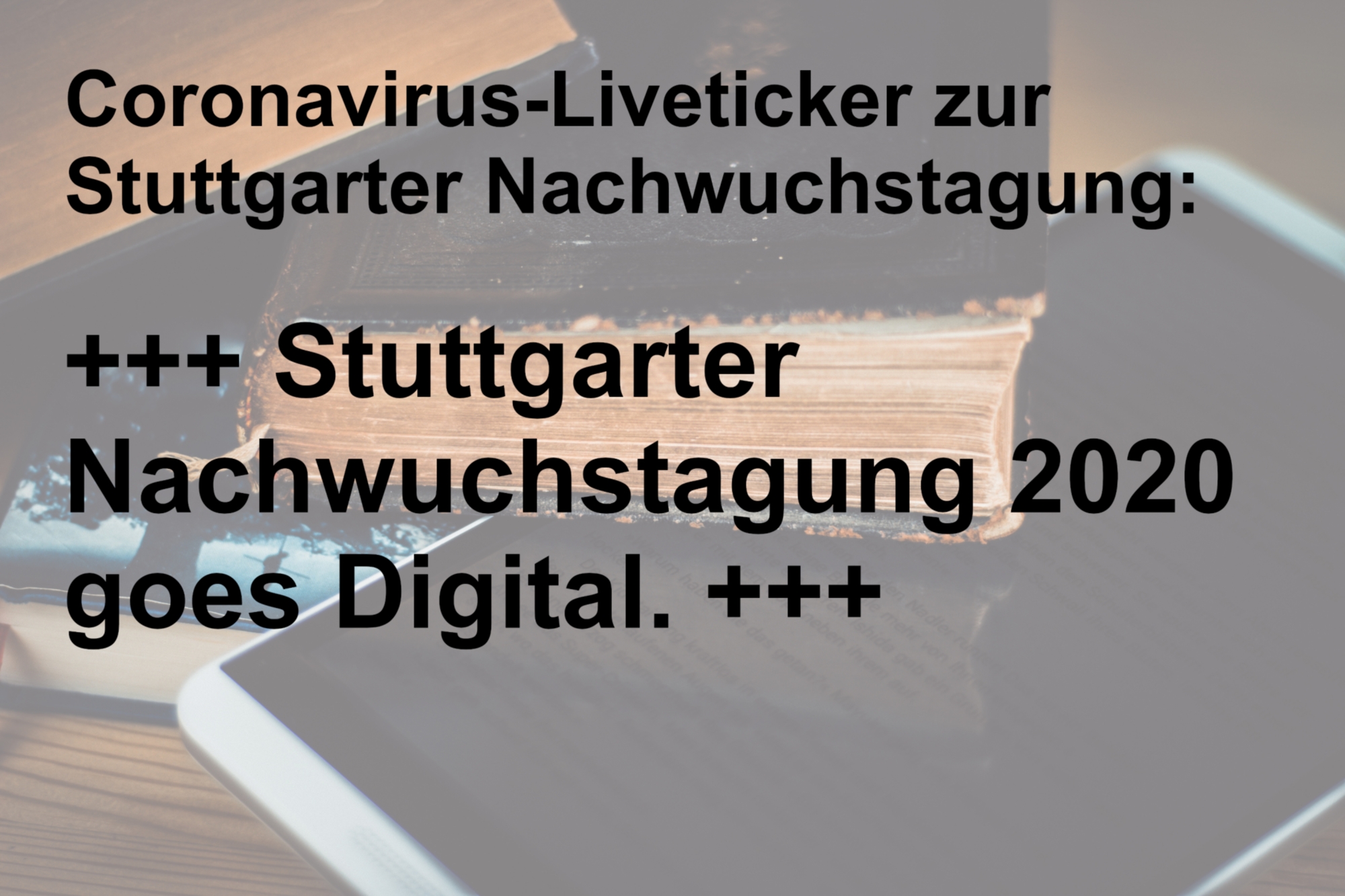 Stuttgarter Nachwuchstagung