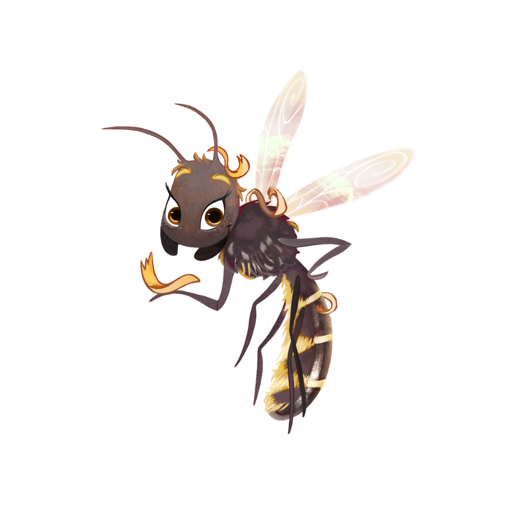 Flori, die Hahnenfuß-Scherenbiene (Osmia Florisomnis)